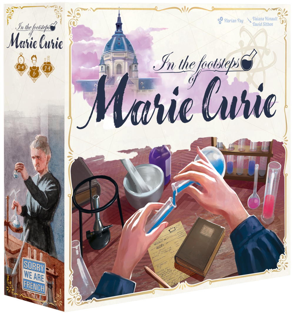 In the footsteps of Marie Curie | Board Game