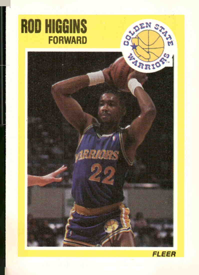 1989-90 Fleer #54 Rod Higgins