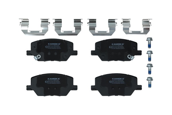 Bremsbelagsatz Scheibenbremse Kamoka JQ101419 FüR Fiat 500X 334 AXN1B AXR11 4X4-image