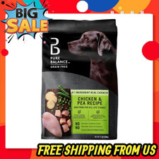 Pure Balance Grain-Free Chicken and Pea Recipe Dry Dog Food, 24 lbs 1.31 per pound