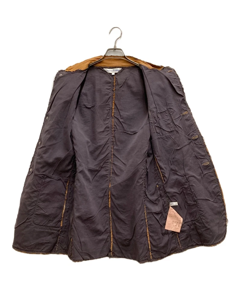 CAMISA COMME des GARCONS Elige Mono de Cuero Talla: L Marrón Hombres W12160 Foto 3 de 4