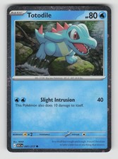 Totodile (Cosmos Holo) 041/217 Carte e prodotti vari comuni Pokemon quasi nuovo