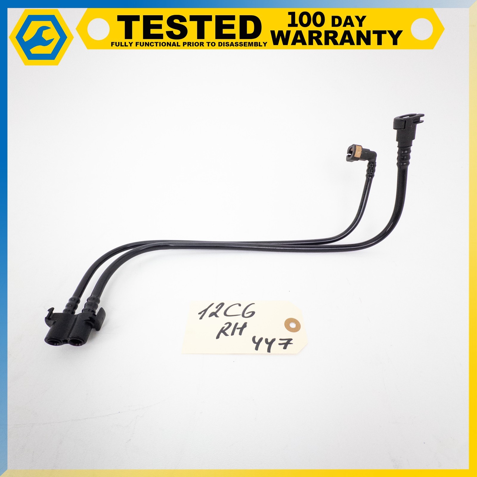 05-13 CHEVROLET CORVETTE C6 XLR REAR RIGHT AUXILIARY FUEL FEED RETURN PIPE OEM