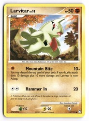Larvitar 87/123 Mysterious Treasures