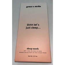Grace & Stella Hot + Cool Gel Bead Eye Sleep Mask New in Box/Sealed