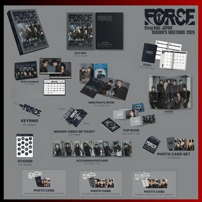 Stray Kids JAPAN 2026 SEASON'S GREETINGS  FORCE  JYP ORIGINAL MD PSL