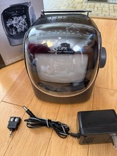Tested Working Black White 5 1/2" GPX TVP2 Portable TV Grey Read Description