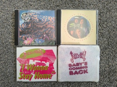 Jellyfish Album and Singles CD Lot of 4 One Sealed