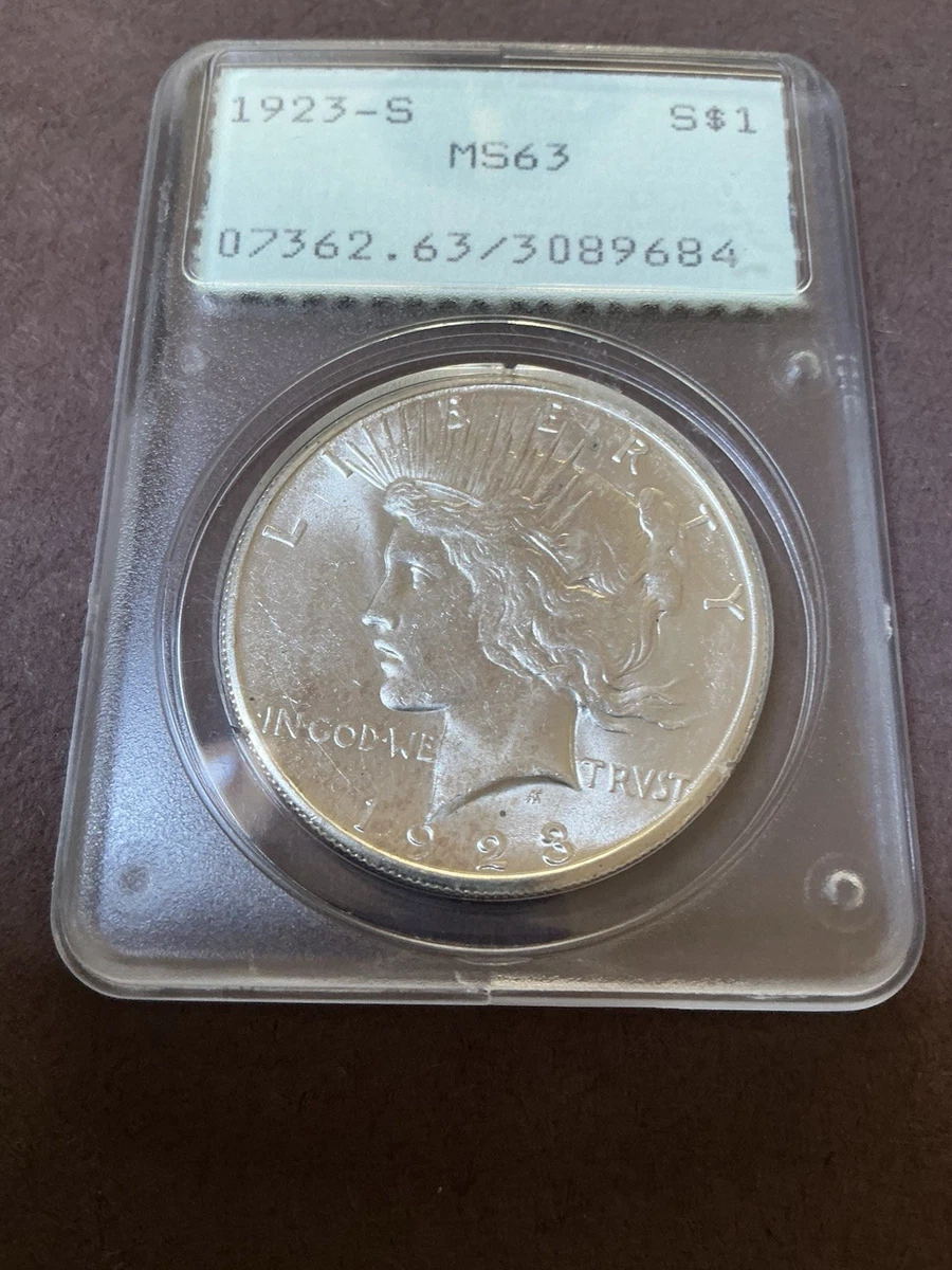 アメリカ ピースダラー銀貨 1923 古銭 おまけの銀貨付き アメリカ