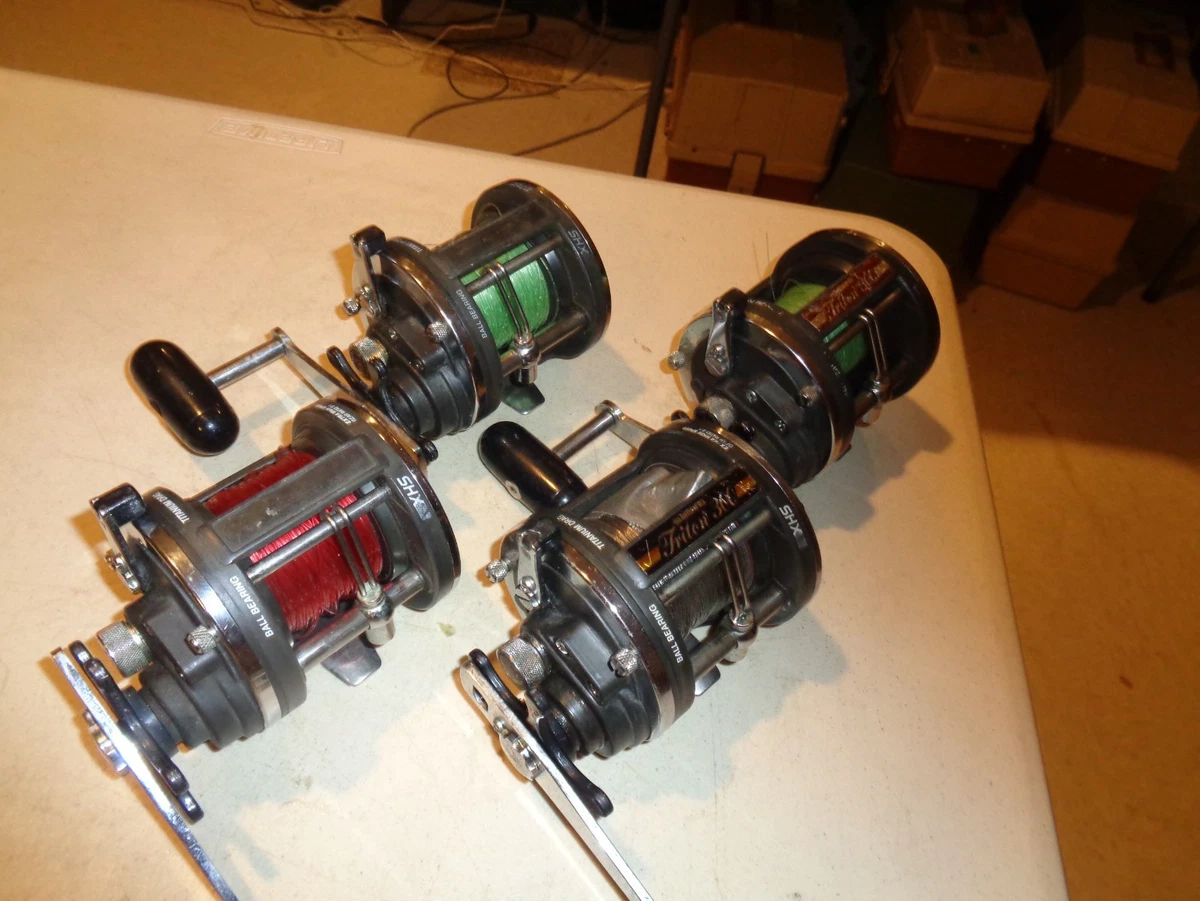 VINTAGE SHIMANO TRITON BAITRUNNER PLUS 4500 WITH THE BOX & PAPERWORK
