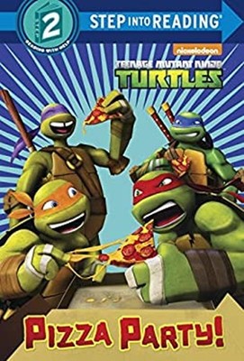Pizza Party! Teenage Mutant Ninja Turtles Library Binding Random
