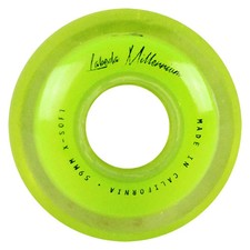 Labeda Millenium Gripper Roller Hockey Wheels, Clear Green, 4 Pack - 59mm 74A