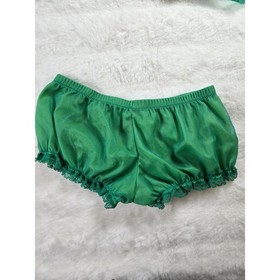 90s Y2K Victoria's Secret Sexy Little Things Green Lace Babydoll Ligerie Set S