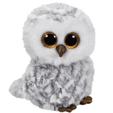 TY Beanie Boos - OWLETTE the OWL (Glitter Eyes) (Medium 9 inch) - MWMTs Boo Toy