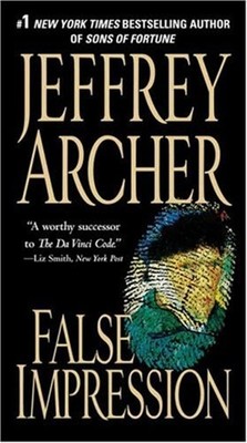 False Impression Mass Market Paperbound Jeffrey Archer