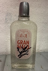 Tequila Gran Malo firmado