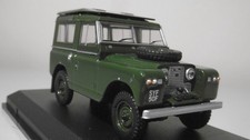 Oxford Diecast Land Rover Series II SWB Hard Top Capstan Winch Green  1/43 scale