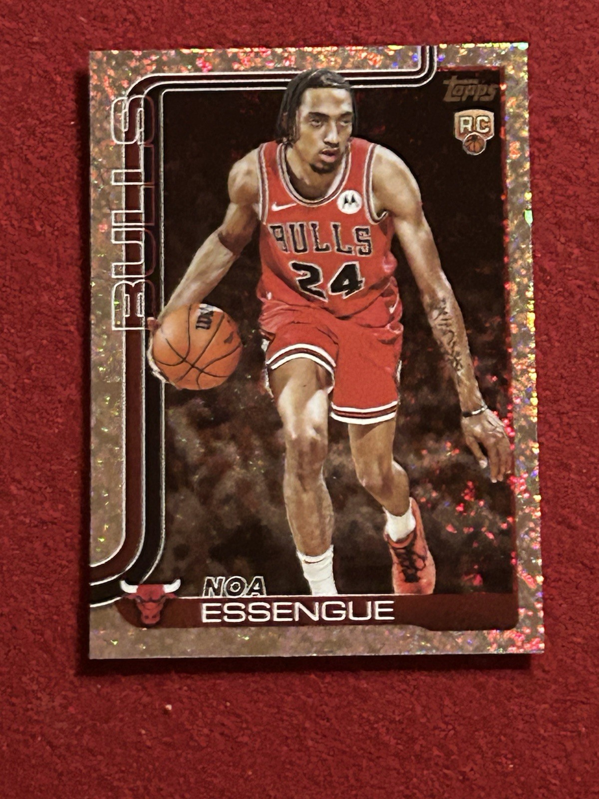 2025 Topps Noa Essengue Rookie Holo Foil SP #212 RC