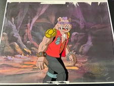 TMNT Teenage Mutant Ninja Turtles - Original Production Animation Cel Drawing