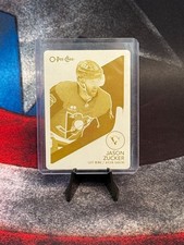 2023-24 O-Pee-Chee Hockey Jason Zucker Yellow Printing Plate