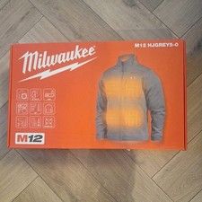 MILWAUKEE M12 GREY TOUGHSHELL HEATED JACKET Size Large
