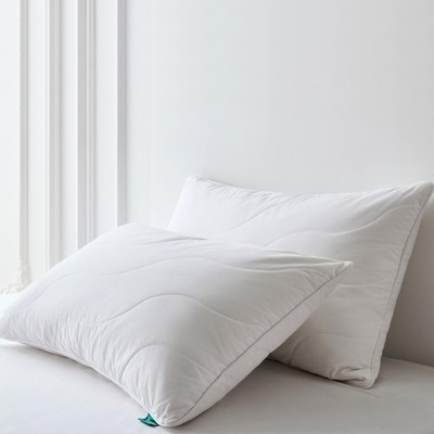 Three Geese White Goose Feather Down Pillows Super King Size,Cotton Pillows S...