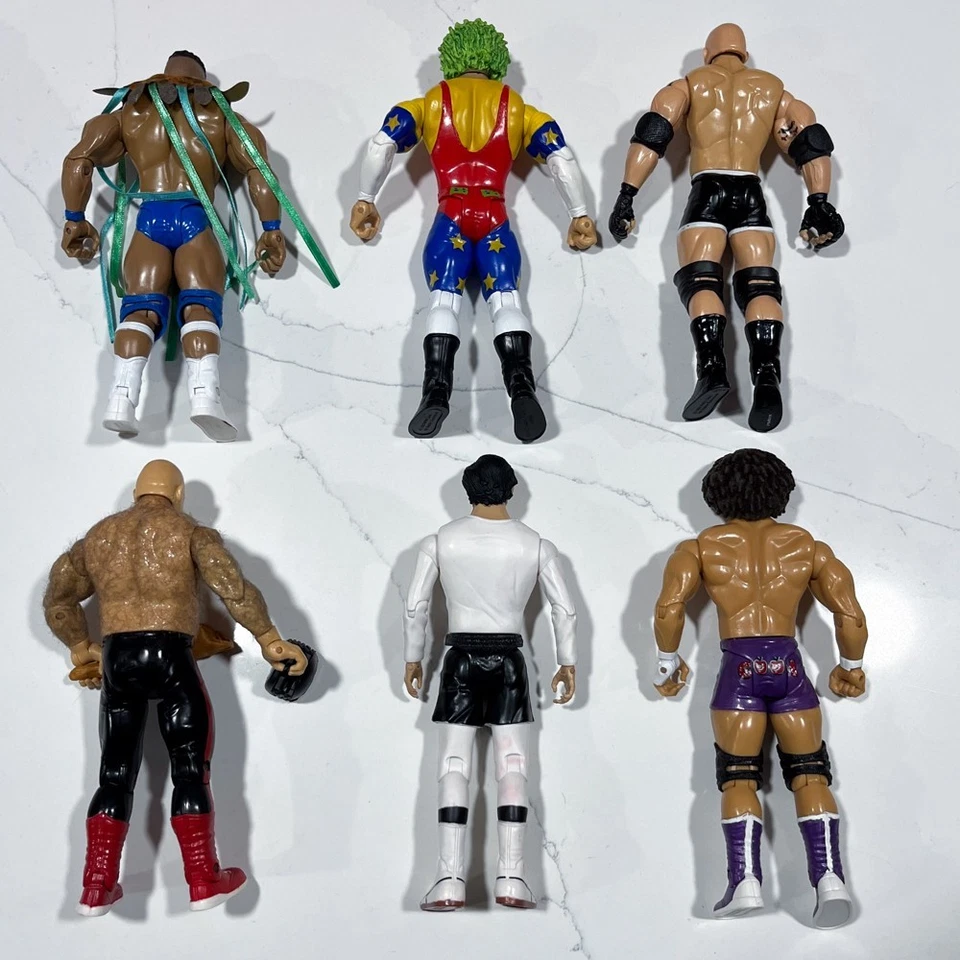 WWE Classic Superstars WRESTLING FIGURE LOT OF 6 Jakks Ruthless Aggression WWF - Image 2 of 4