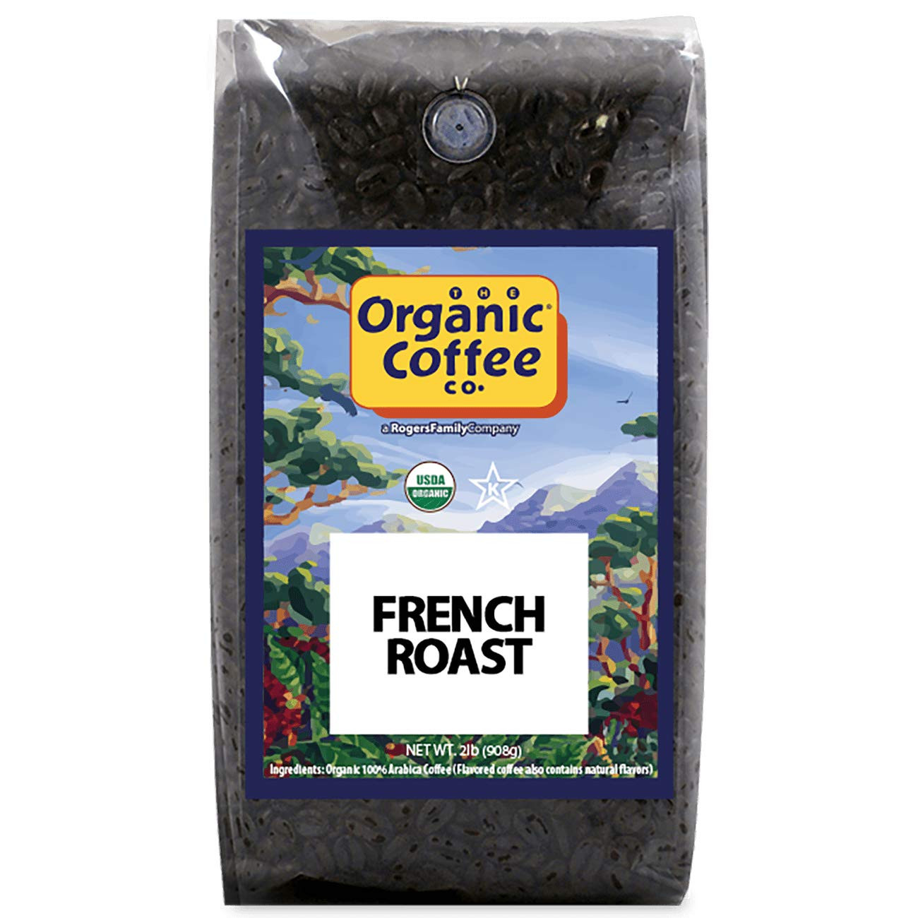 Organic Coffee Co. French Roast Whole Bean Coffee 2LB (32 Ou