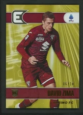 2022-23 DAVID ZIMA 06/10 PANINI CHRONICLES ESSENTIALS SERIE A ROOKIE RC #167