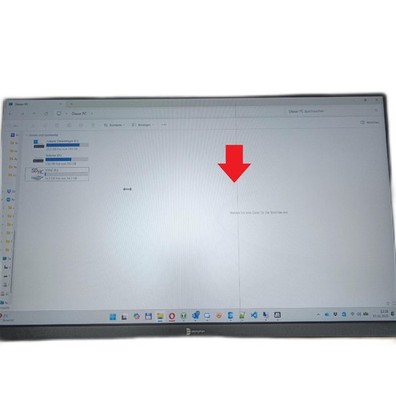 domyfan Monitor Bildschirm Erweiterung Tragbarer Monitor 156 Zoll FHD 1080P IPS