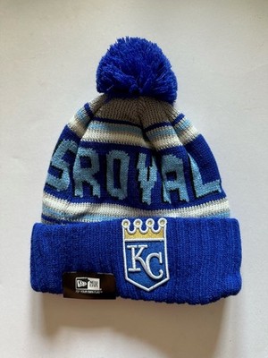 Kansas City Royals MLB Bommelmütze mehrfarbig mit Etikett