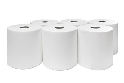 18 Handtuchrollen Premium 20 cm Kern 40 mm 2 lagig 140 m Zellstof Hygienepapier