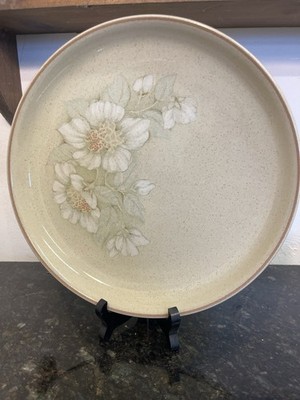 Denby Daybreak Speiseteller Floral Steingut Ersatzteller