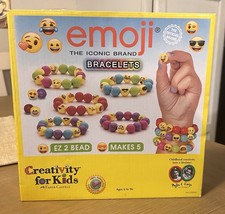Creativity for Kids Emoji Bracelets Kit Faber Castell DIY Jewelry