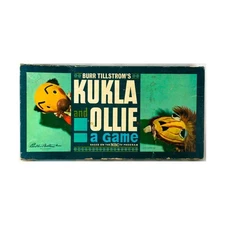 Parker Bros Boardgame Kukla and Ollie Game Box Fair/VG+
