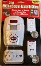 2-in 1 motion sensor Alarm And Chime
