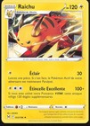 Carte Pokémon Raichu 053/196 Origine Perdue Français