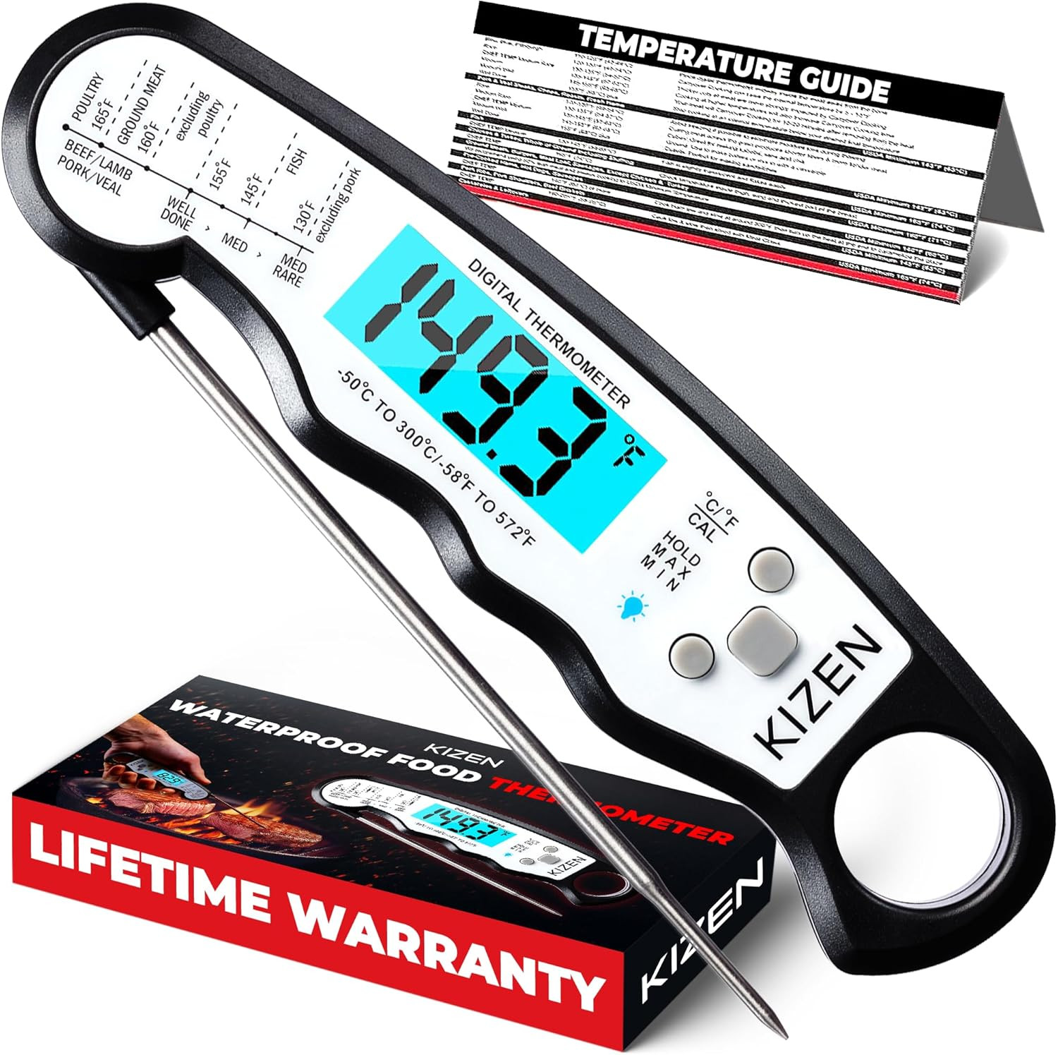 Digital Meat Thermometer - Home Gadgets &Amp; Kitchen Gifts - Wireless Probe