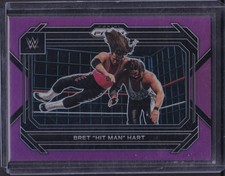 Bret “Hit Man” Hart | Purple Prizm /149 | WWE 2023 Panini Prizm | gratis Versand