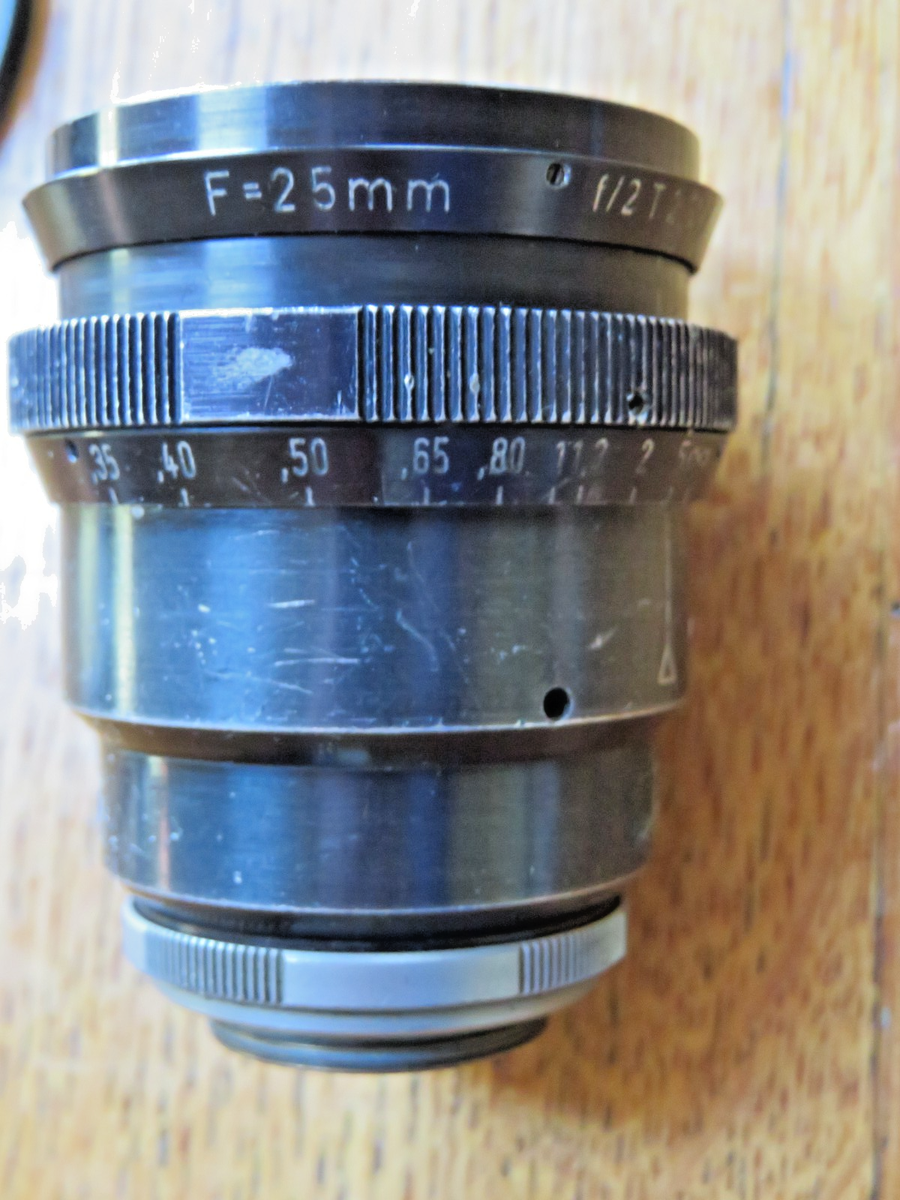 Kinoptik Apochromat Paris 25mm F2 Cine Lens-RARE | eBay Kinoptik Apochromat Paris 25mm F2 Cine Lens-RARE | eBay