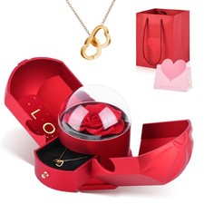 Shearly Gifts for Women Valentines Day Gifts for Her,Preserved Real Rose with...