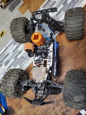 Vintage Losi LST Aftershock 454 Nitro Monster Truck Running | eBay