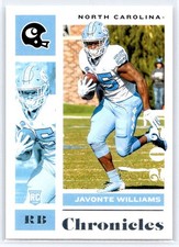 2021 Panini Chronicles Draft Picks #17 Javonte Williams