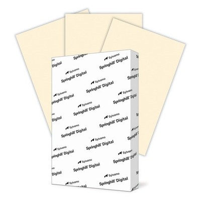 Springhill 11 x17  Ivory Copy Paper, 24lb Bond/60lb Text, 89gsm, 500 Sheets.