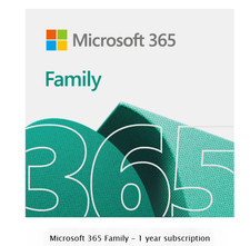 microsoft office 365 family 1 year subscription digital product key