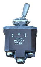 Toggle Micro Switch, 8502K15 MS27406-1 / 7529, Made in USA