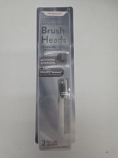 Walgreens Charcoal Sonic Replacement Brush Heads, 2-Pack, Fits Philips Sonicare