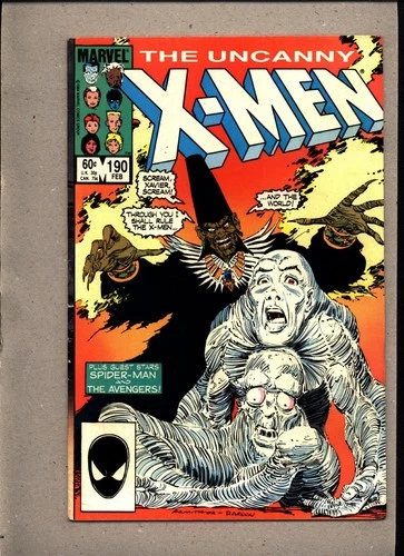 UNCANNY X-MEN #190_FEBRUARY 1985_VERY FINE+_AMAZING SPIDER-MAN_AVENGERS!