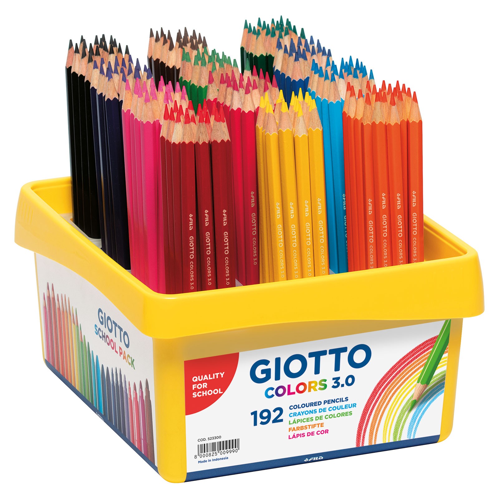 Giotto Coloring Pencils 192 Pieces Pot - Image 2