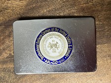 VTG Brotherhood of Railway Carmen US and Canada Belt Buckle Union Railroad labor